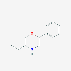 5-Ethyl-2-phenylmorpholine