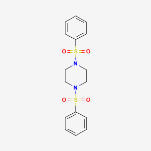 1,4-Bis(phenylsulfonyl)piperazine