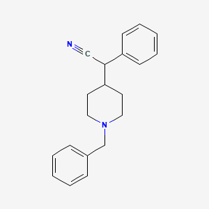 1-Benzyl-alpha-phenylpiperidine-4-acetonitrile