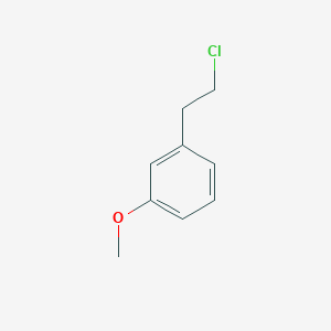 molecular formula C9H11ClO B3056637 1-(2-Chloroethyl)-3-methoxybenzene CAS No. 73004-96-3