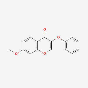 7-Methoxy-3-phenoxy-4h-chromen-4-one