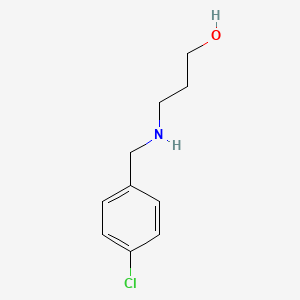 3-[(4-Chlorobenzyl)amino]propan-1-ol