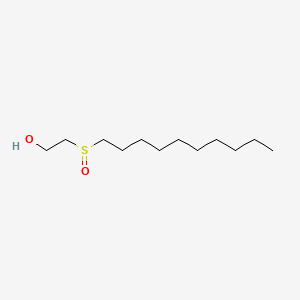 2-(Decylsulphinyl)ethanol