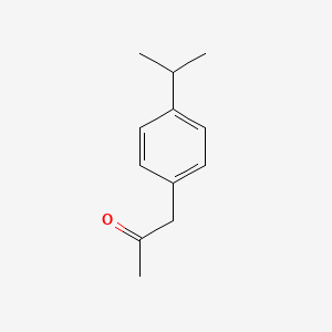 molecular formula C12H16O B3056645 4'-Isopropylphenylacetone CAS No. 7306-39-0