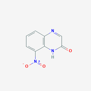 2(1H)-quinoxalinone, 8-nitro-