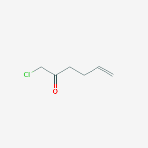 molecular formula C6H9ClO B3056660 1-Chlorohex-5-en-2-one CAS No. 73193-08-5
