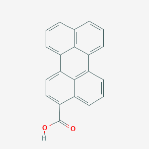 molecular formula C21H12O2 B3056700 Perylene-3-carboxylic Acid CAS No. 7350-88-1