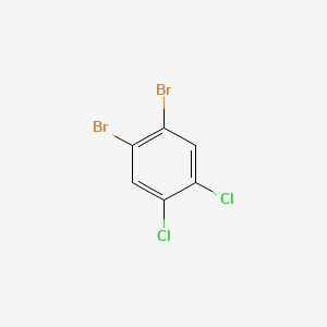 molecular formula C6H2Br2Cl2 B3056709 1,2-Dibromo-4,5-dichlorobenzene CAS No. 73557-66-1