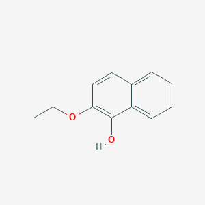 molecular formula C12H12O2 B3056722 2-Ethoxynaphthalen-1-ol CAS No. 73733-01-4