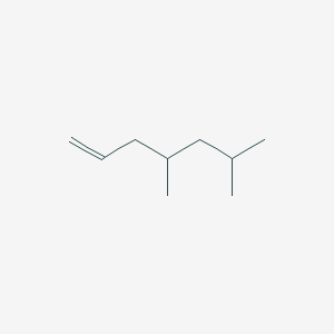 molecular formula C9H18 B3056729 4,6-Dimethyl-1-heptene CAS No. 7379-69-3