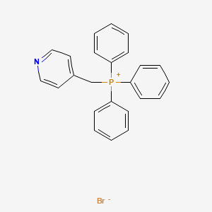 molecular formula C24H21BrNP B3056741 Triphenyl(pyridin-4-ylmethyl)phosphonium bromide CAS No. 73870-23-2