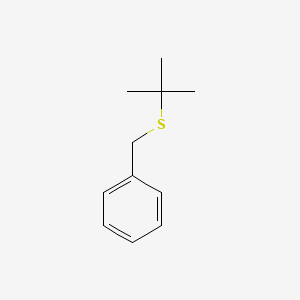 Benzene, [[(1,1-dimethylethyl)thio]methyl]-