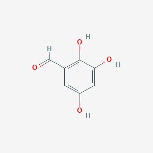 molecular formula C7H6O4 B3056787 2,3,5-Trihydroxybenzaldehyde CAS No. 74186-01-9