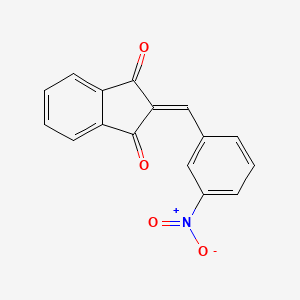 2-(3-nitrobenzylidene)-1H-indene-1,3(2H)-dione