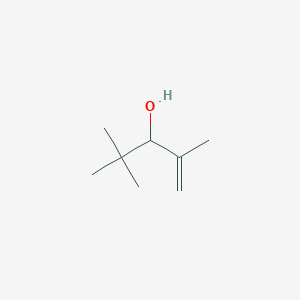 molecular formula C8H16O B3056801 2,4,4-Trimethylpent-1-en-3-ol CAS No. 7432-48-6
