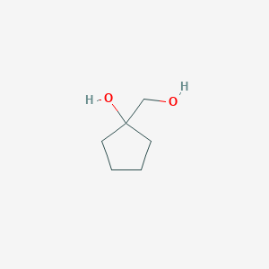 molecular formula C6H12O2 B3056809 1-(Hydroxymethyl)cyclopentan-1-ol CAS No. 74397-18-5