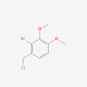 2-Bromo-1-(chloromethyl)-3,4-dimethoxybenzene