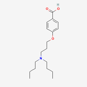 4-(3-(Dibutylamino)propoxy)benzoic acid