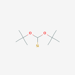 molecular formula C9H22O2Si B3056867 Silane, bis(1,1-dimethylethoxy)methyl- CAS No. 7489-74-9