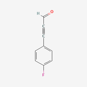 3-(4-Fluorophenyl)prop-2-ynal