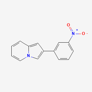 2-(3-Nitrophenyl)indolizine