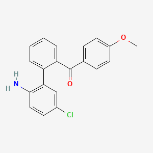 2-Amino-5-chlorophenyl-4'-methoxybenzophenone