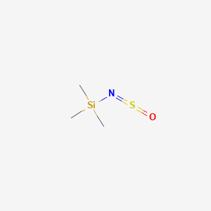 molecular formula C3H9NOSSi B3056919 Silanamine, 1,1,1-trimethyl-N-sulfinyl- CAS No. 7522-26-1