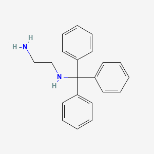 molecular formula C21H22N2 B3056923 N-tritylethylenediamine CAS No. 75257-79-3