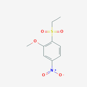 1-(Ethanesulfonyl)-2-methoxy-4-nitrobenzene