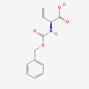 3-Butenoic acid, 2-[[(phenylmethoxy)carbonyl]amino]-, (2S)-