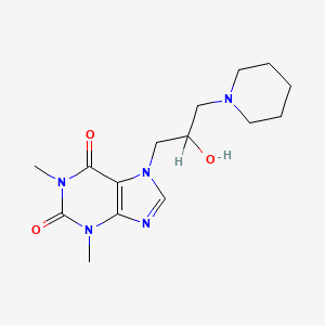 7-(2-Hydroxy-3-piperidinopropyl)theophylline