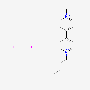 1-Methyl-1'-pentyl-4,4'-bipyridinium diiodide