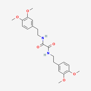N,N'-bis[2-(3,4-dimethoxyphenyl)ethyl]oxamide