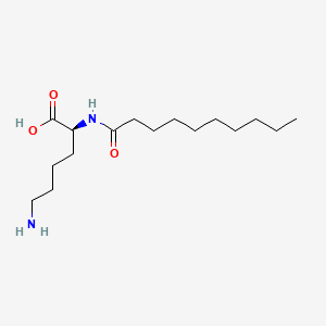 N2-(1-Oxodecyl)-L-lysine