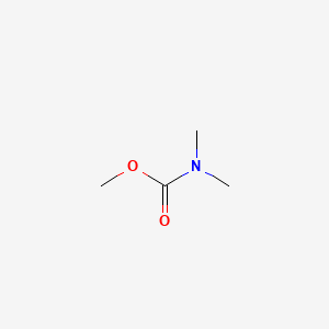 molecular formula C4H9NO2 B3056943 甲基二甲基氨基甲酸酯 CAS No. 7541-16-4