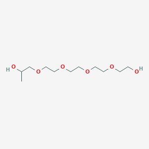 molecular formula C11H24O6 B3056951 3,6,9,12-Tetraoxapentadecane-1,14-diol CAS No. 75506-76-2