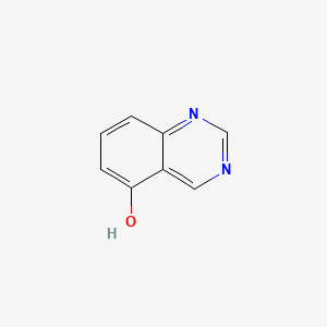 molecular formula C8H6N2O B3056958 QUINAZOLIN-5-OL CAS No. 7556-88-9