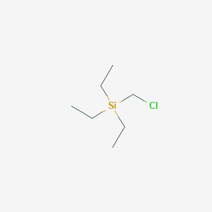 molecular formula C7H17ClSi B3056973 (Chloromethyl)(triethyl)silane CAS No. 757-34-6