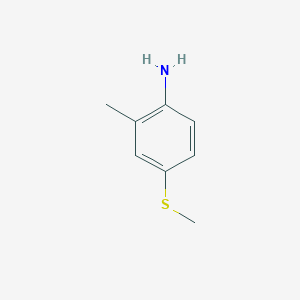 molecular formula C8H11NS B3056989 2-Methyl-4-(methylsulfanyl)aniline CAS No. 75794-20-6