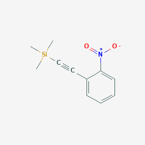 Trimethyl((2-nitrophenyl)ethynyl)silane