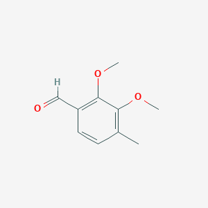 molecular formula C10H12O3 B3056996 2,3-Dimethoxy-4-methylbenzaldehyde CAS No. 75889-47-3