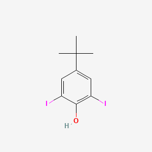 Phenol, 4-(1,1-dimethylethyl)-2,6-diiodo-