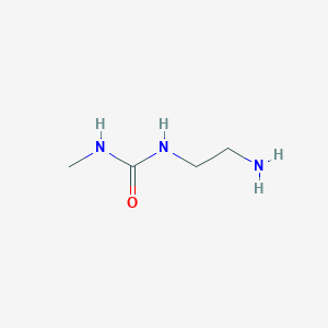 molecular formula C4H11N3O B3057001 1-(2-Aminoethyl)-3-methylurea CAS No. 75930-29-9