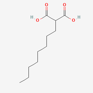 molecular formula C11H20O4 B3057009 n-Octylmalonic acid CAS No. 760-55-4