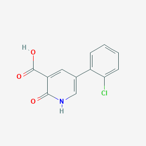5-(2-Chlorophenyl)-2-oxo-1,2-dihydropyridine-3-carboxylic acid