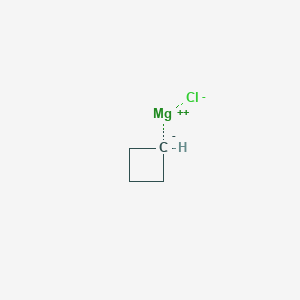molecular formula C4H7ClMg B3057023 Magnesium, chlorocyclobutyl- CAS No. 76124-42-0