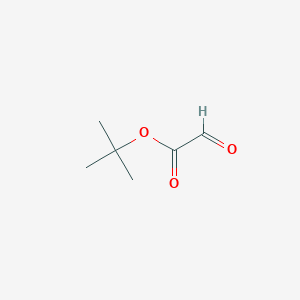 molecular formula C6H10O3 B3057058 Acetic acid, oxo-, 1,1-dimethylethyl ester CAS No. 7633-32-1