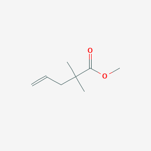 molecular formula C8H14O2 B3057060 2,2-二甲基戊-4-烯酸甲酯 CAS No. 76352-72-2