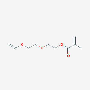 B3057067 2-Propenoic acid, 2-methyl-, 2-[2-(ethenyloxy)ethoxy]ethyl ester CAS No. 76392-22-8