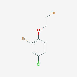 2-Bromo-1-(2-bromoethoxy)-4-chlorobenzene